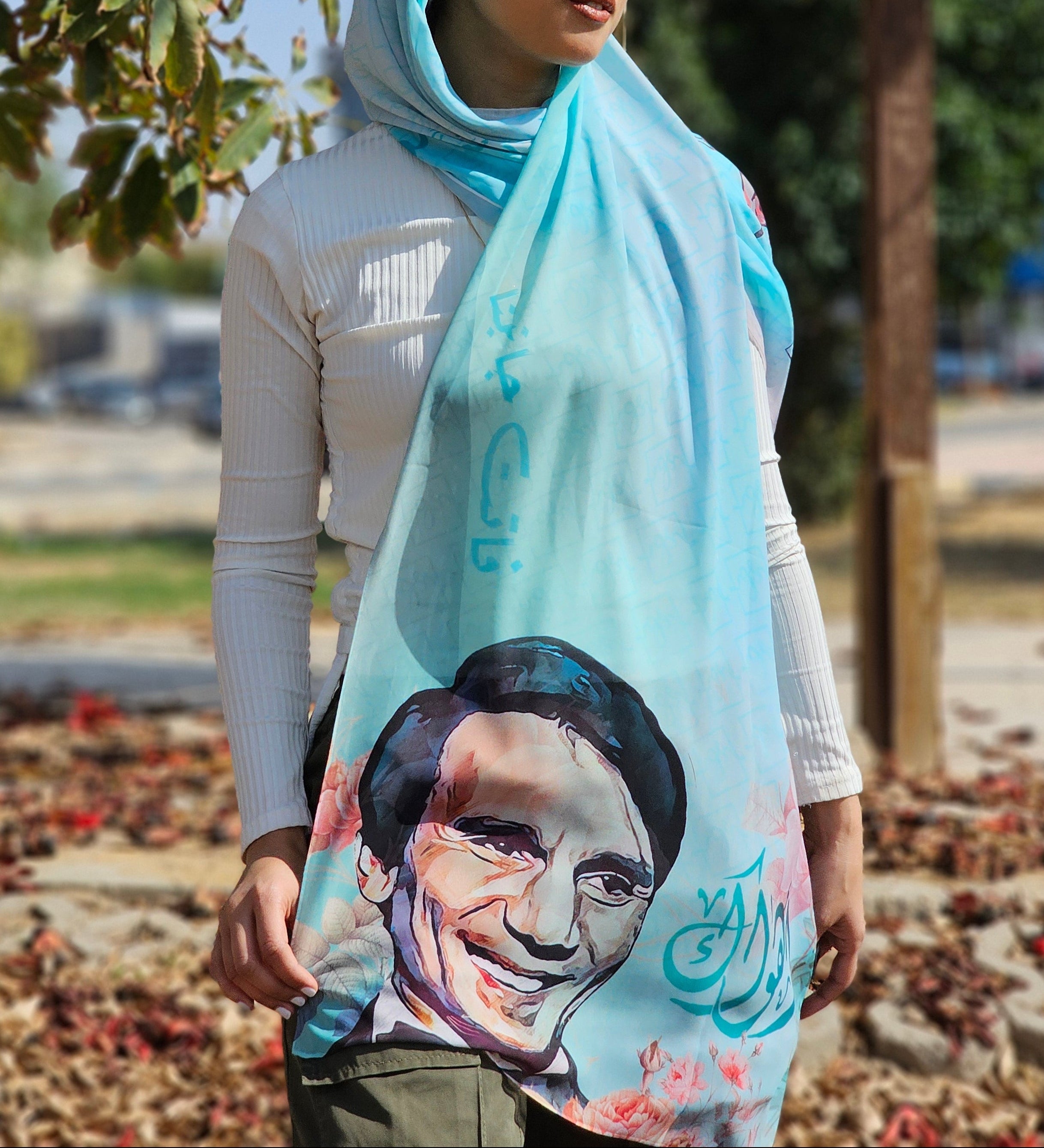 Ahwak Chiffon Scarf