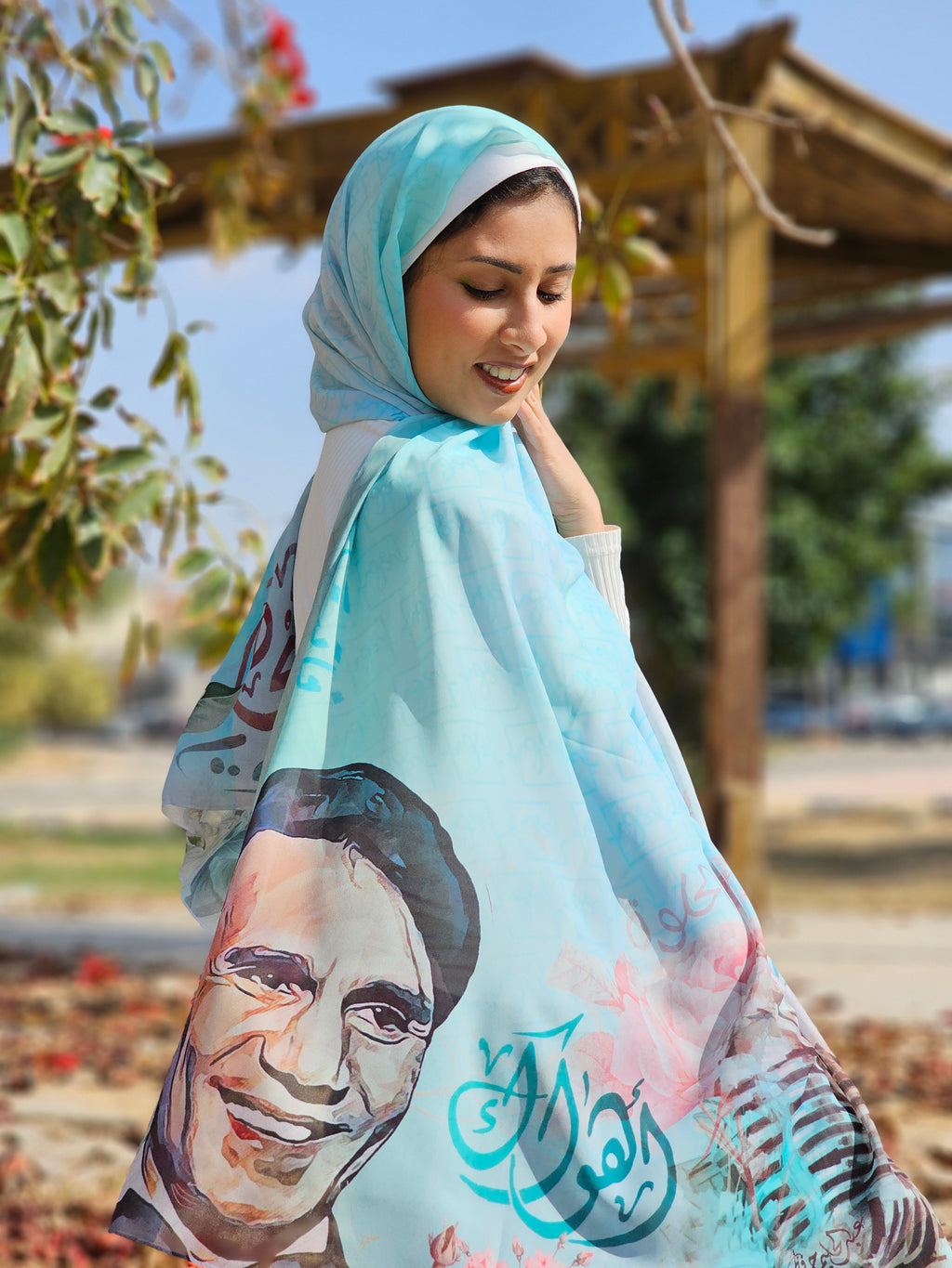 Ahwak Chiffon Scarf