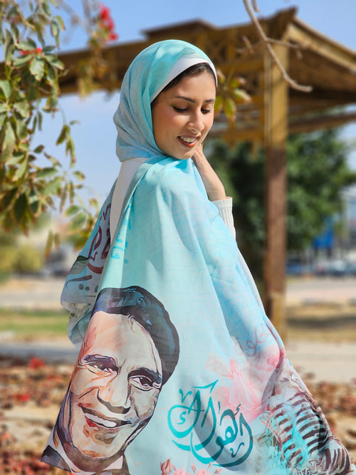 Ahwak Chiffon Scarf