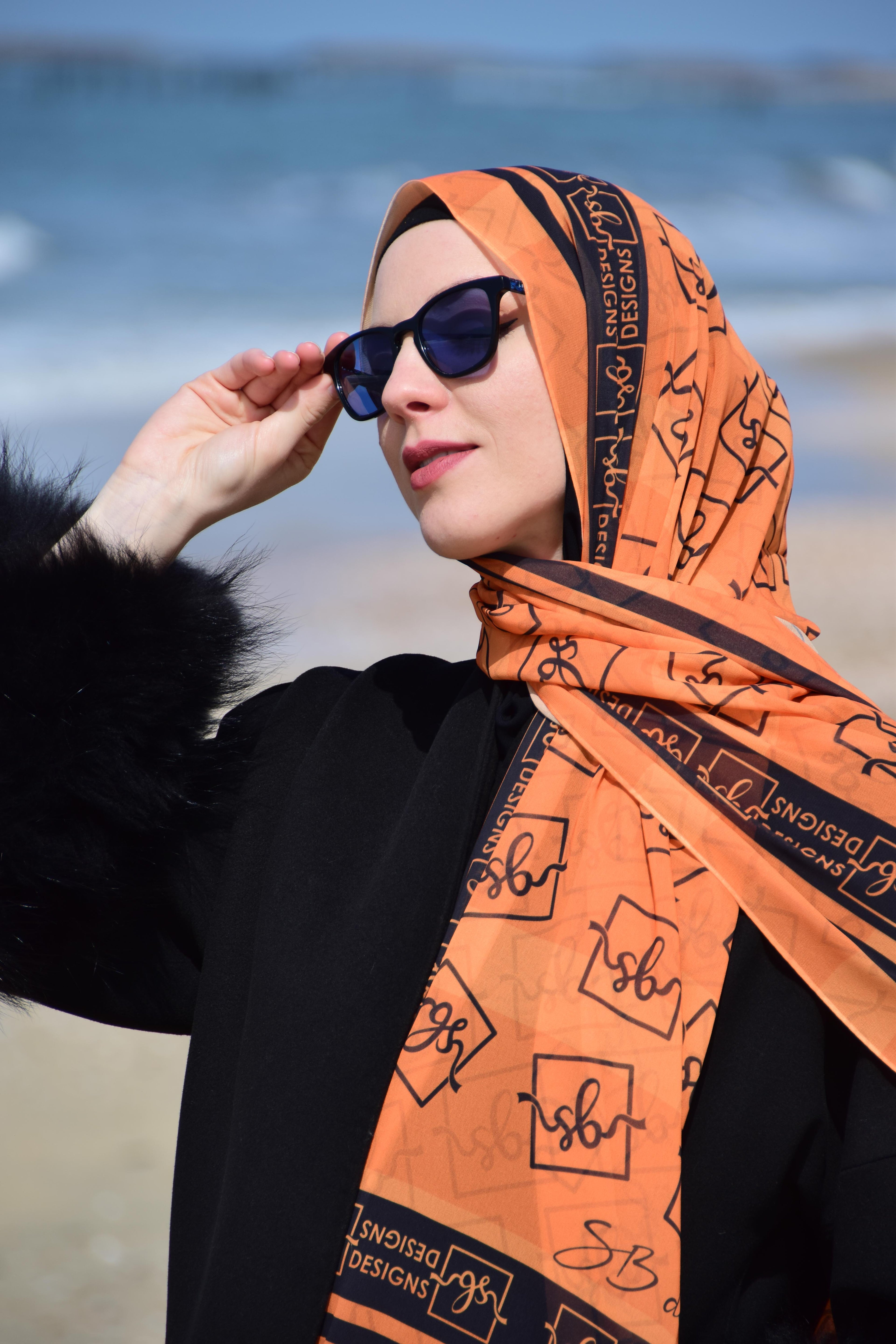 SB Chiffon Scarf