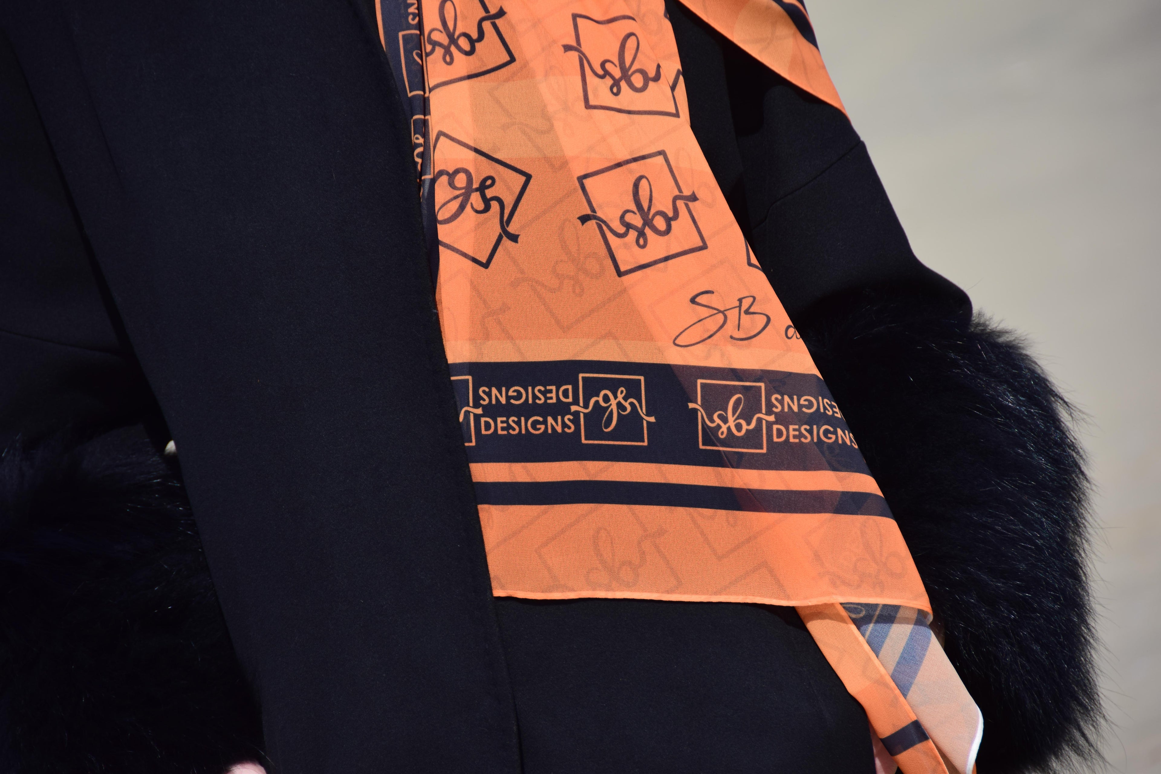 SB Chiffon Scarf