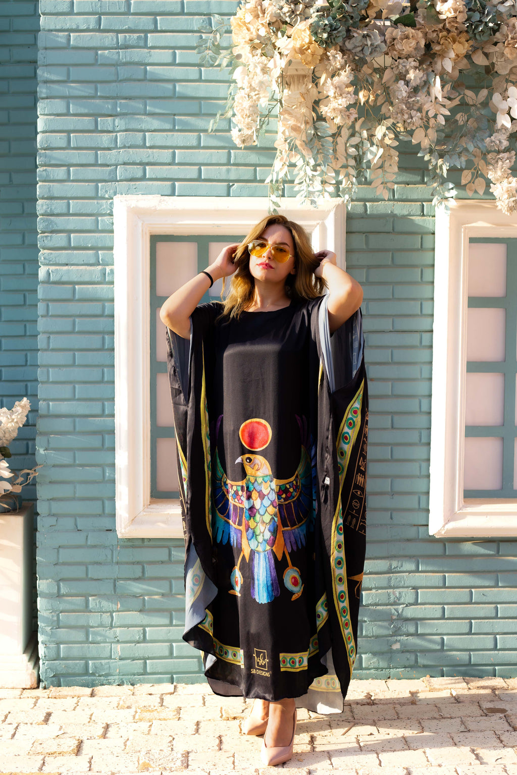 Midnight Kalahari Loose Dress