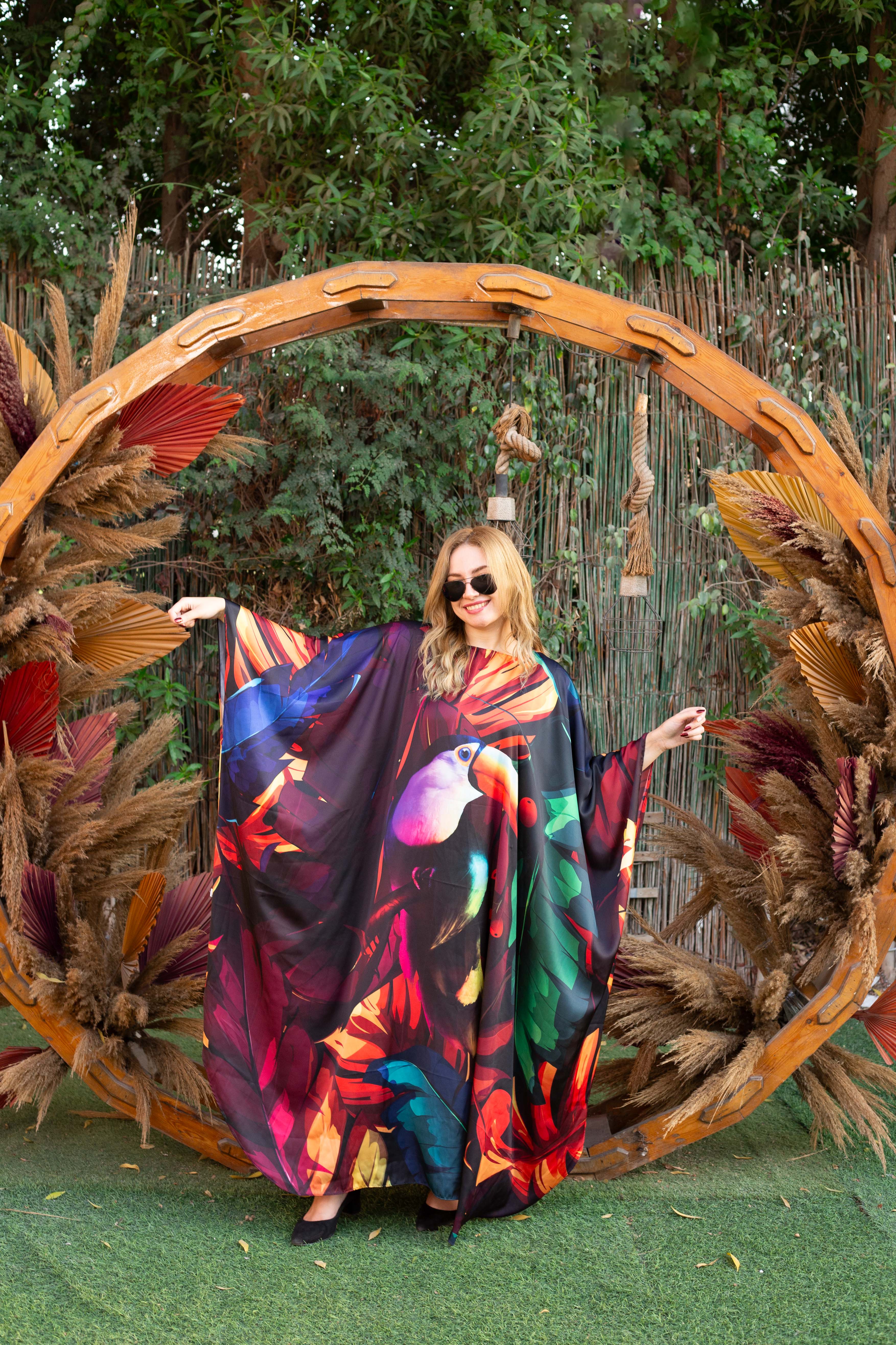 Toco Toucan Loose Dress