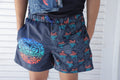 Dark Blue Rainbow Trunks