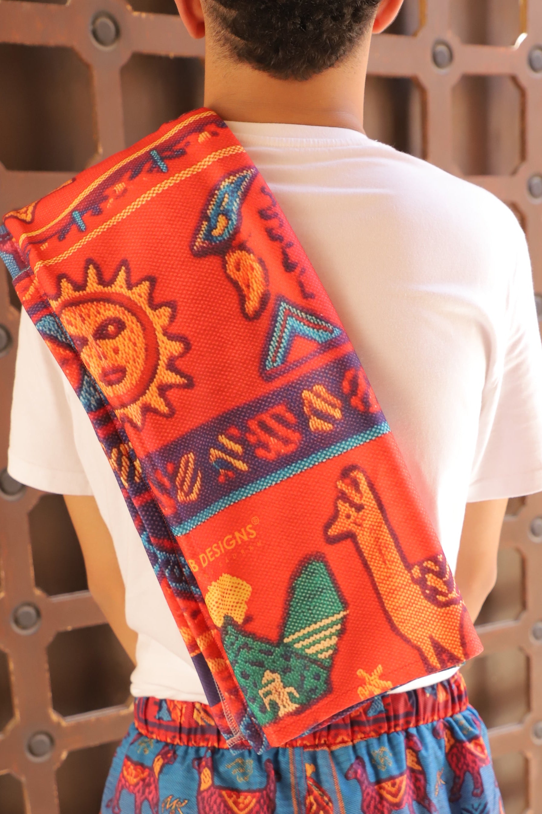 Red Sun Towel