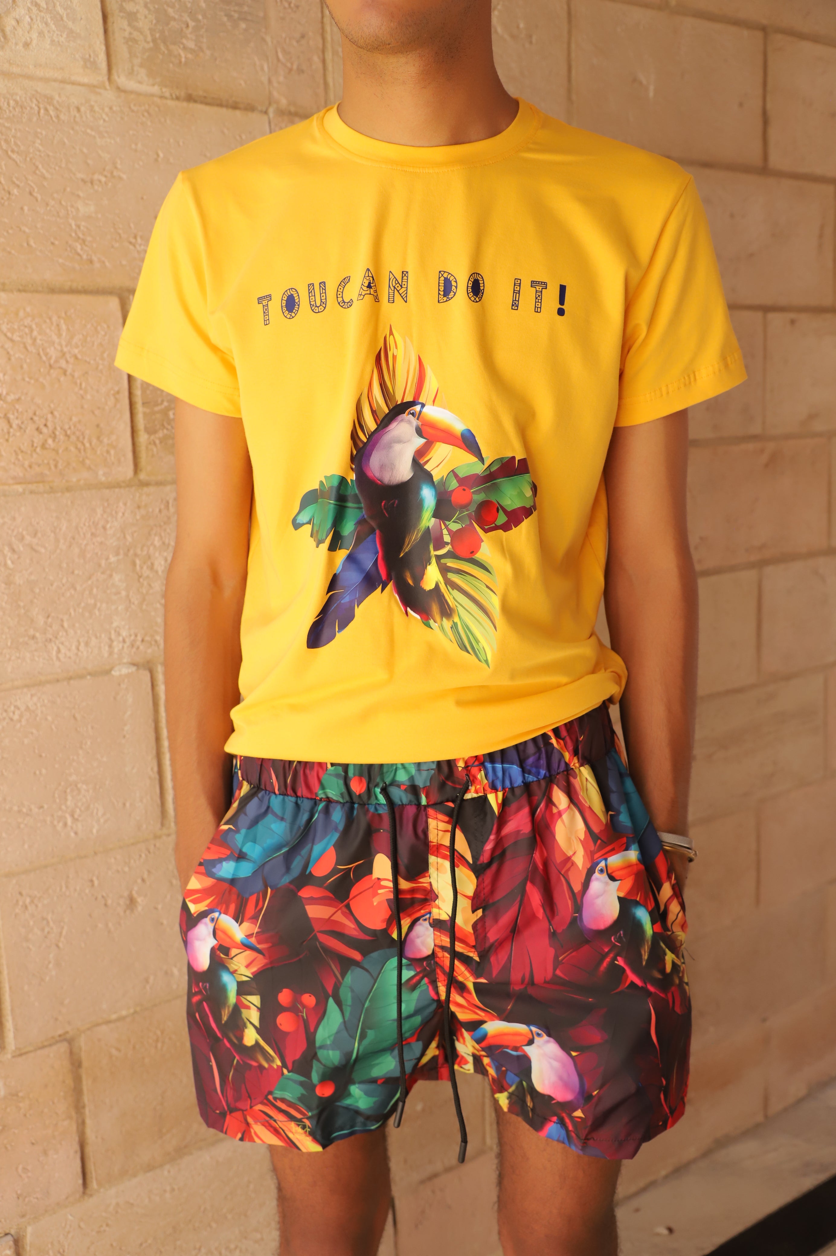 Yellow Mango Toucan T-Shirt