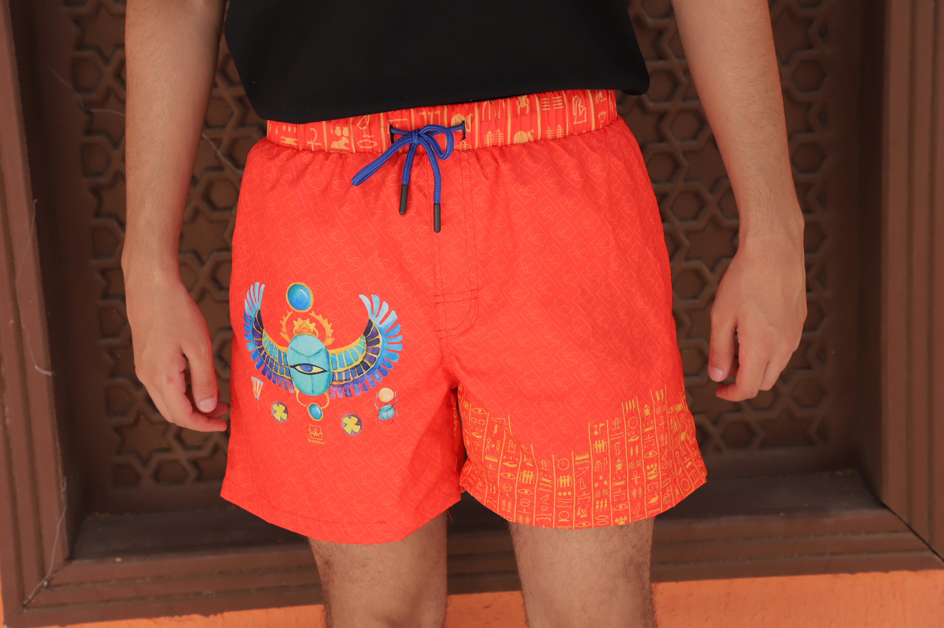 Red Pharaonic Scarab Trunks
