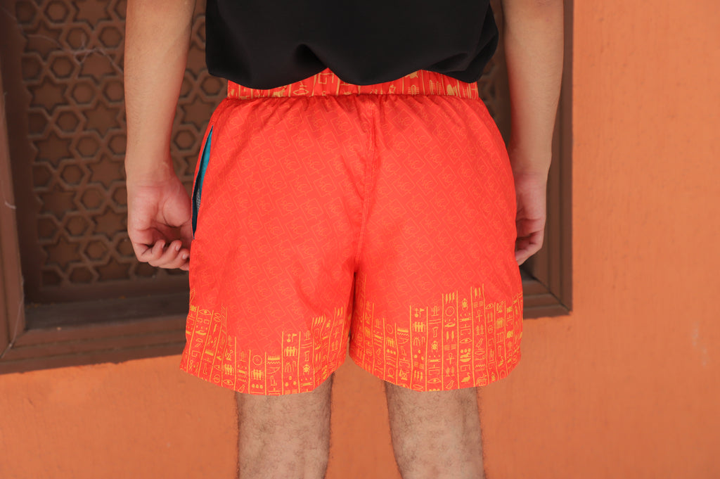 Red Pharaonic Scarab Trunks
