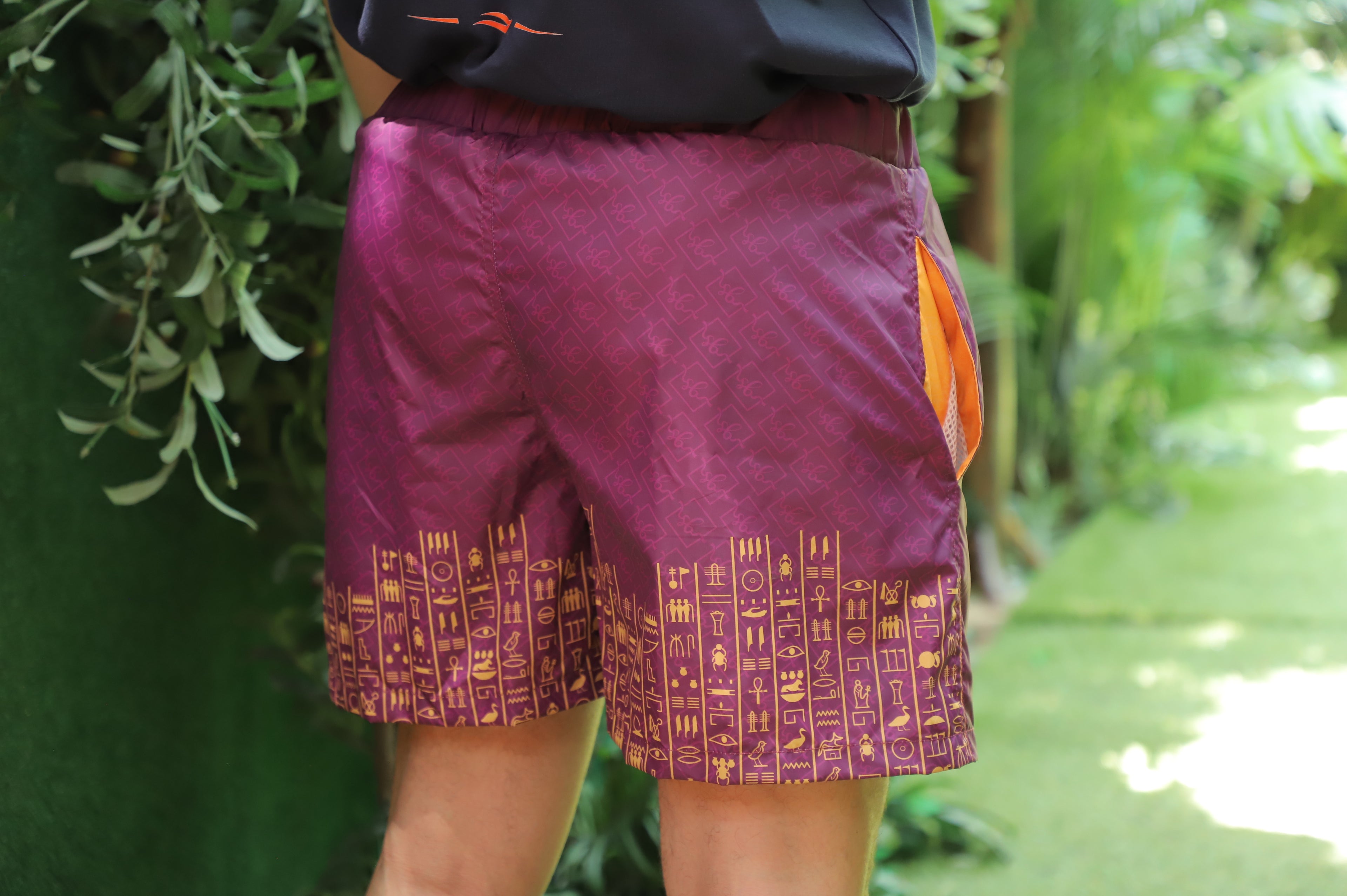 Purple Pharaonic Eagle Trunks