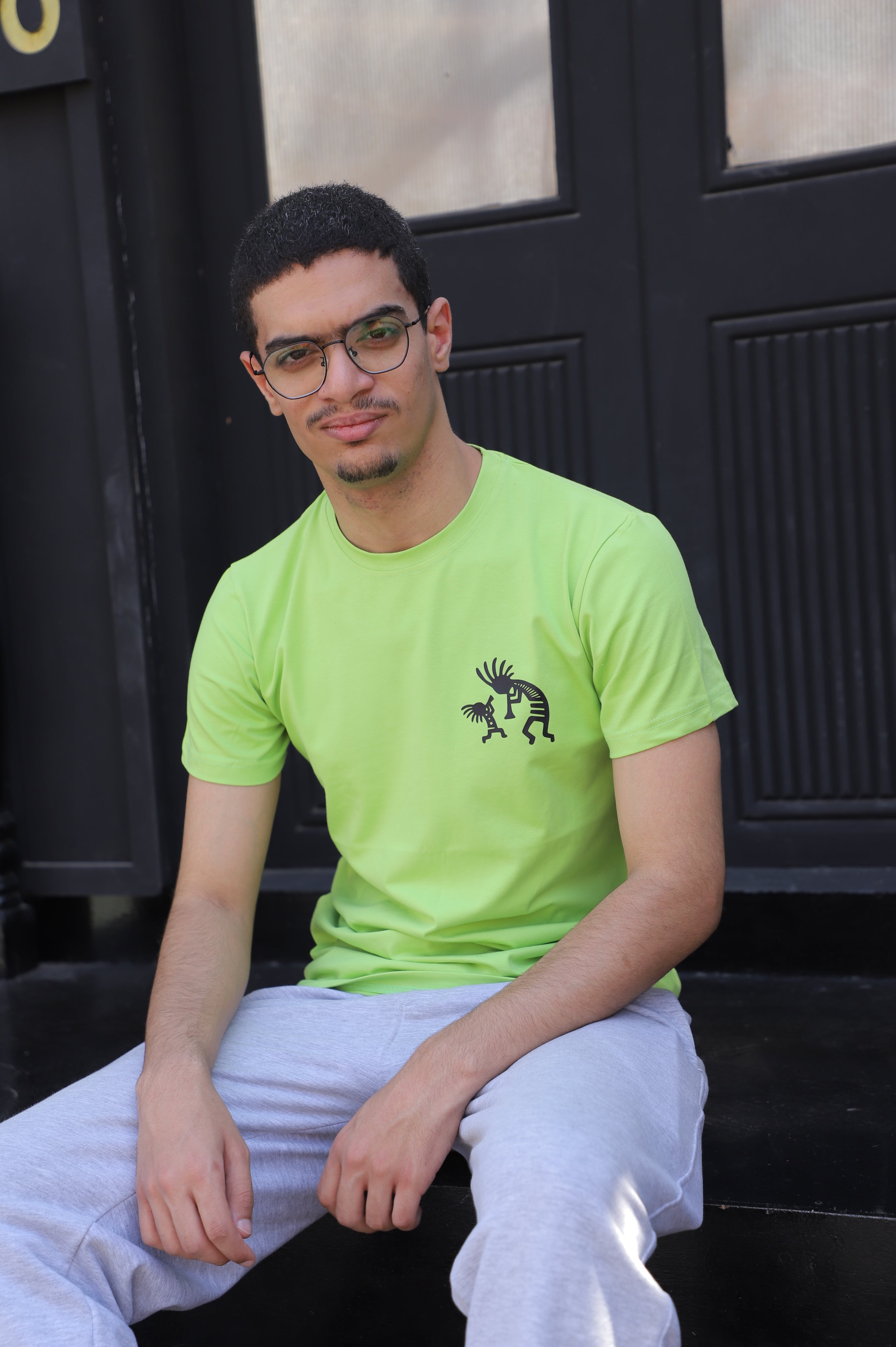 Lime Kokopelli