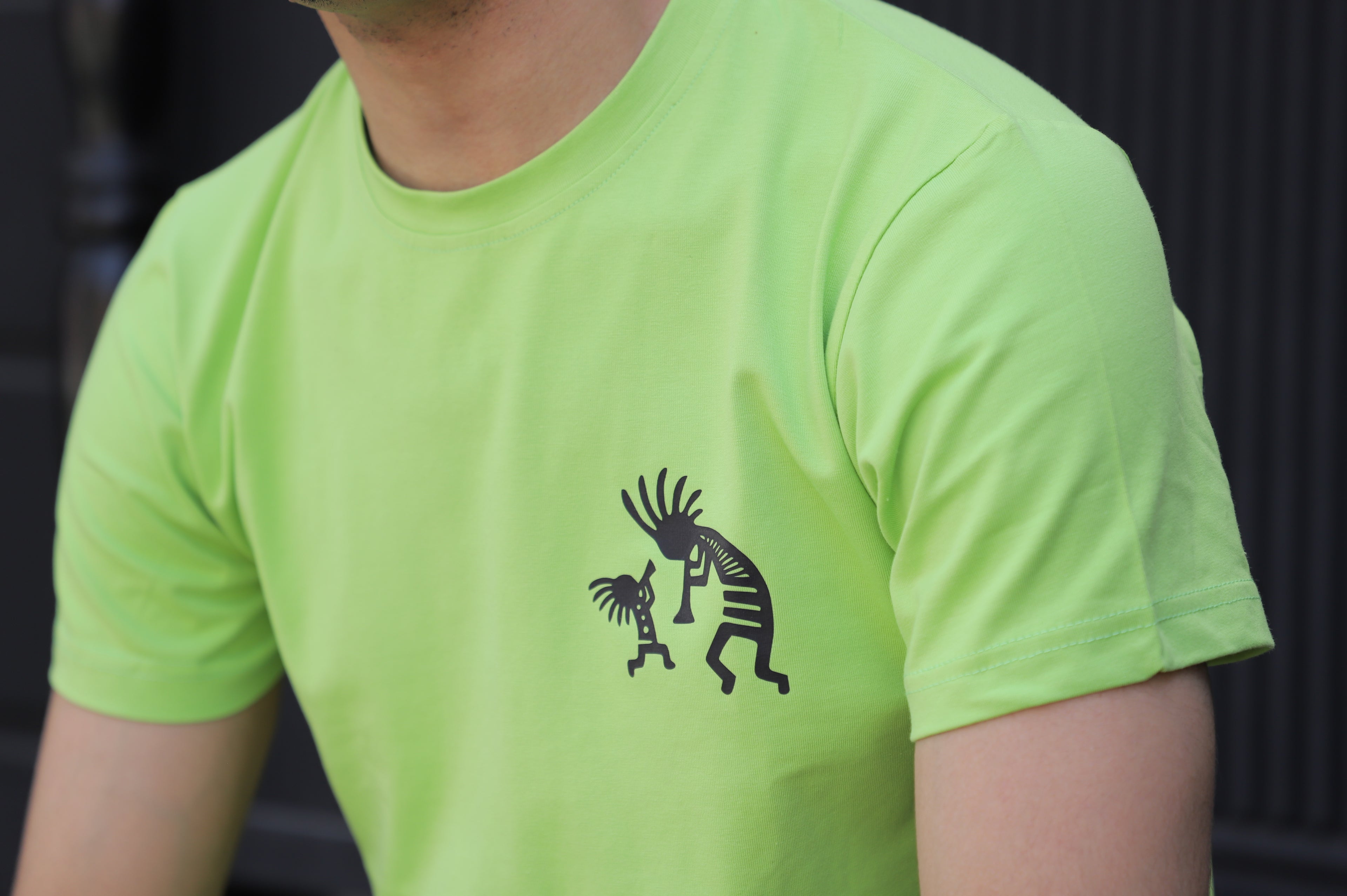 Lime Kokopelli