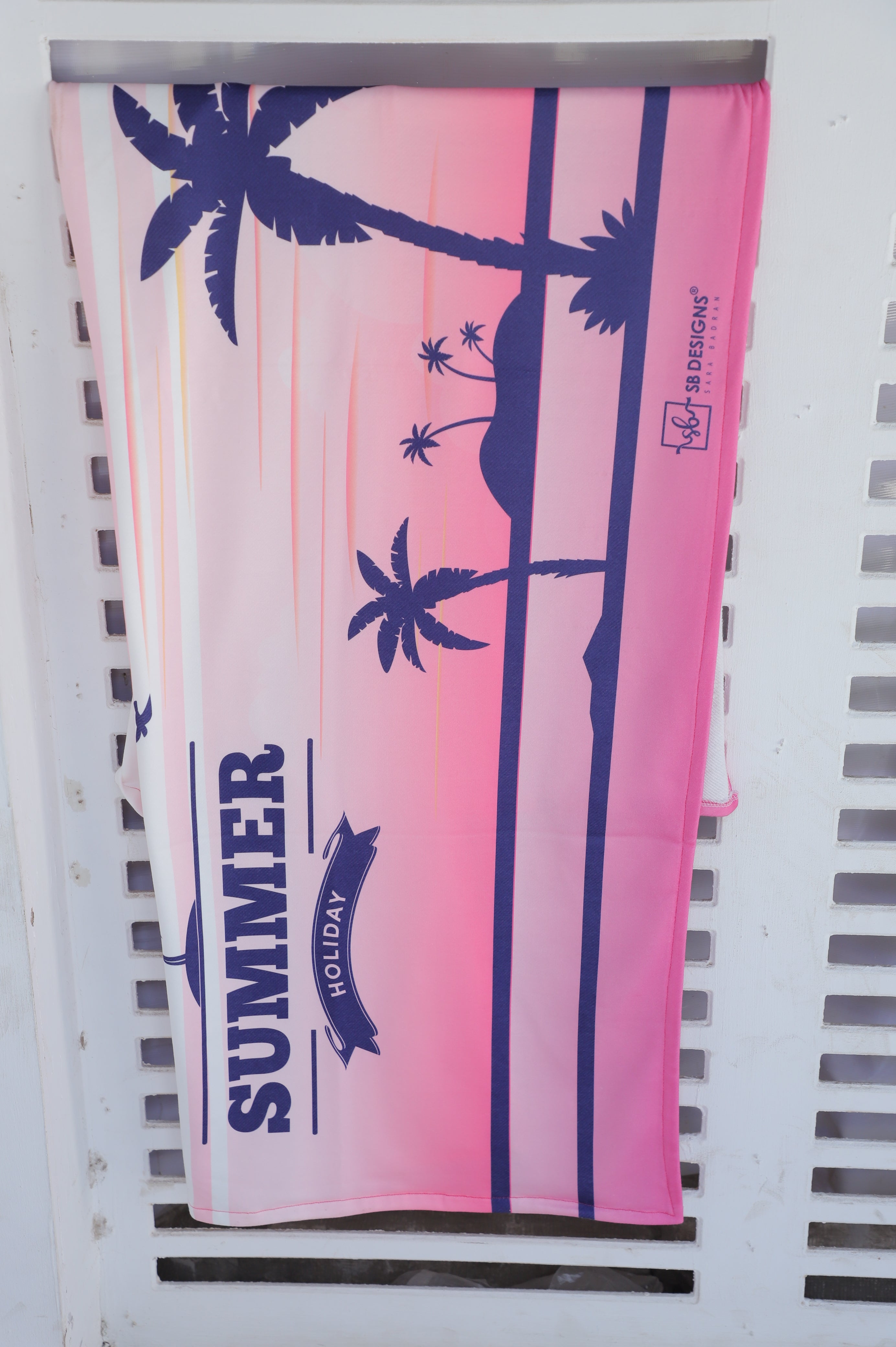 Pink Miami Towel