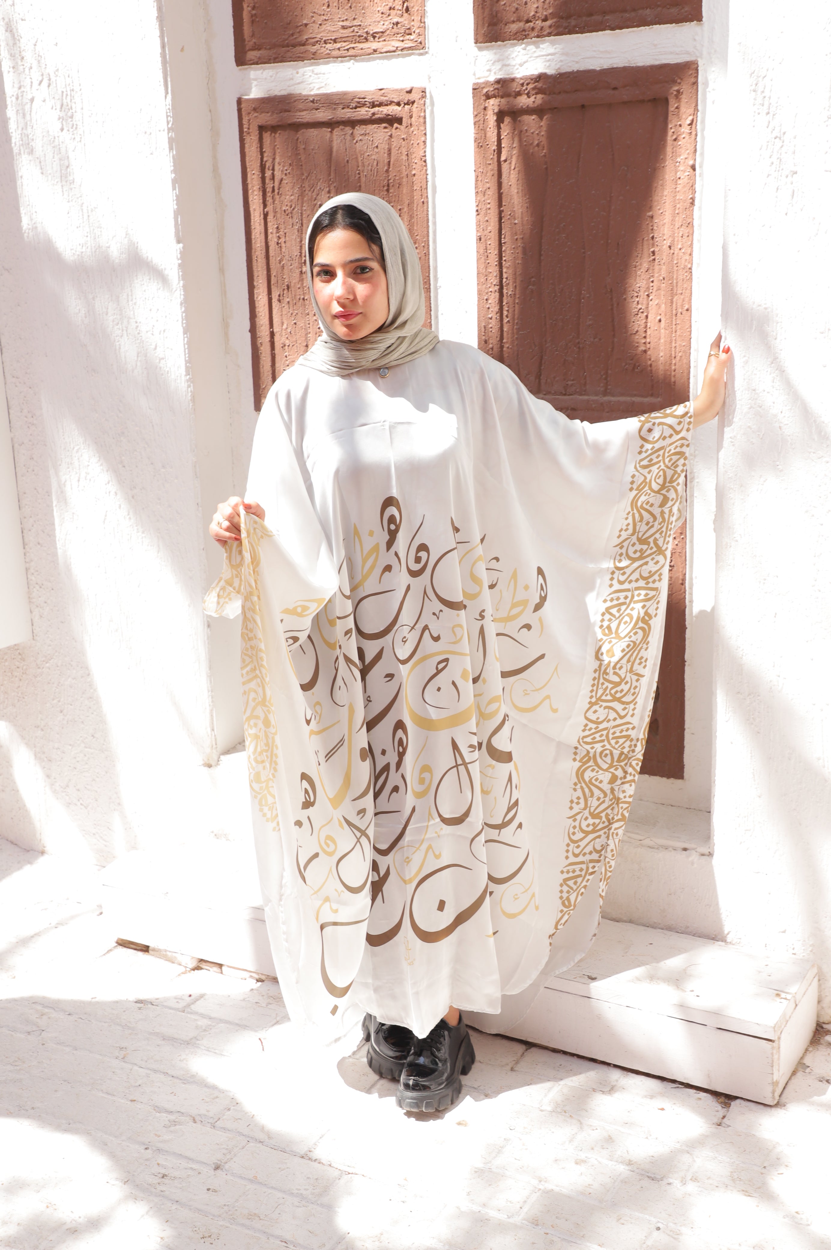 Arabic Gold Loose Dress