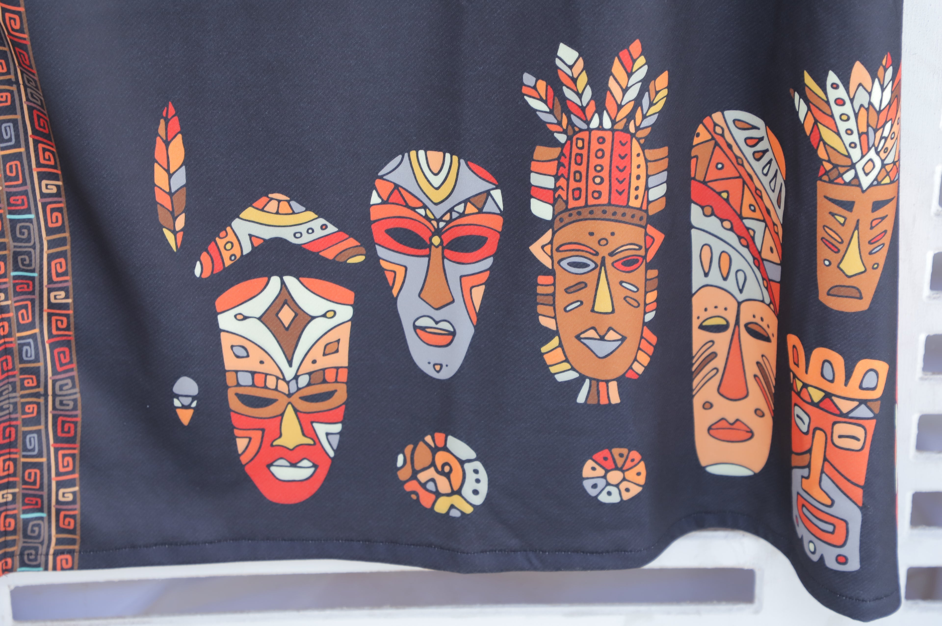 Black African Towel