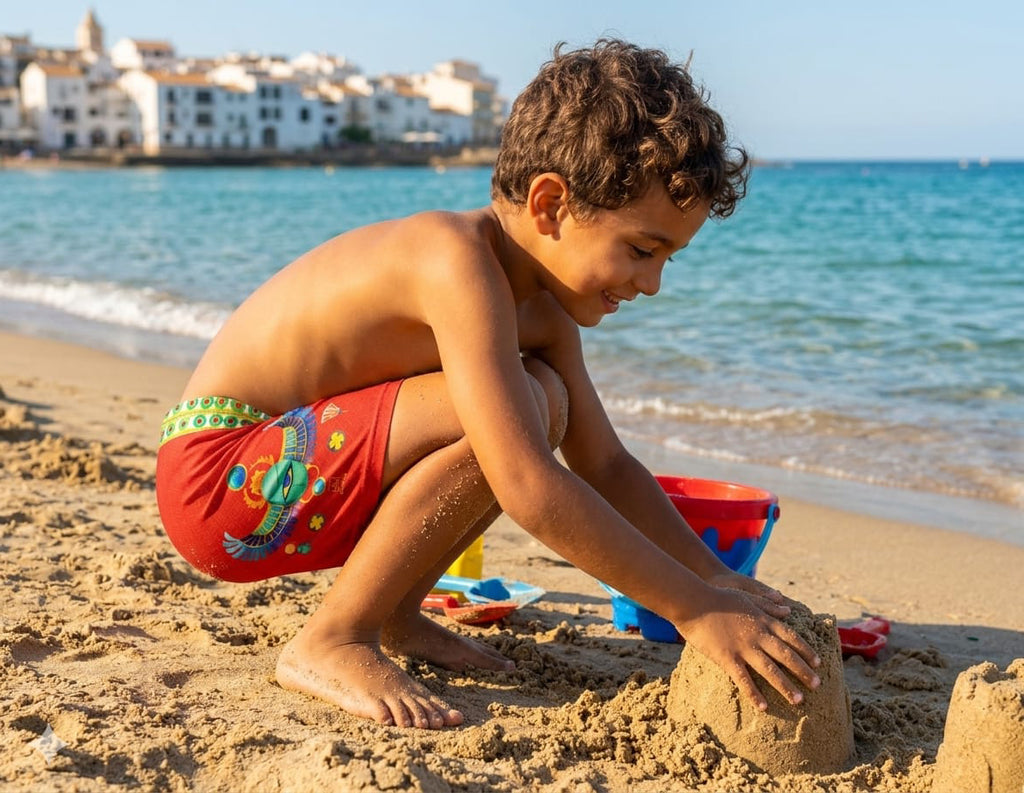 Red Kalahari Kids Swimwear