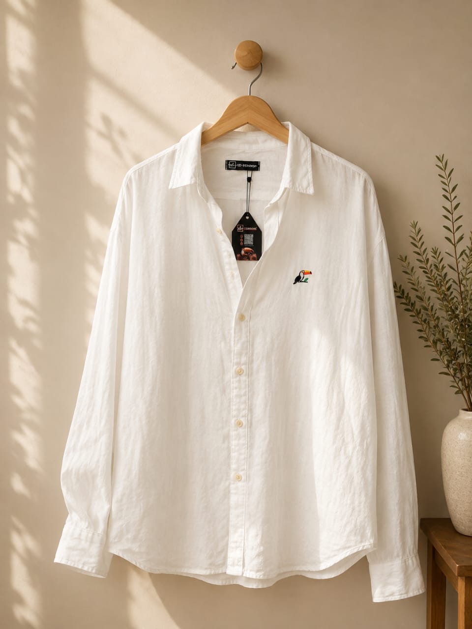 White Linen Shirt