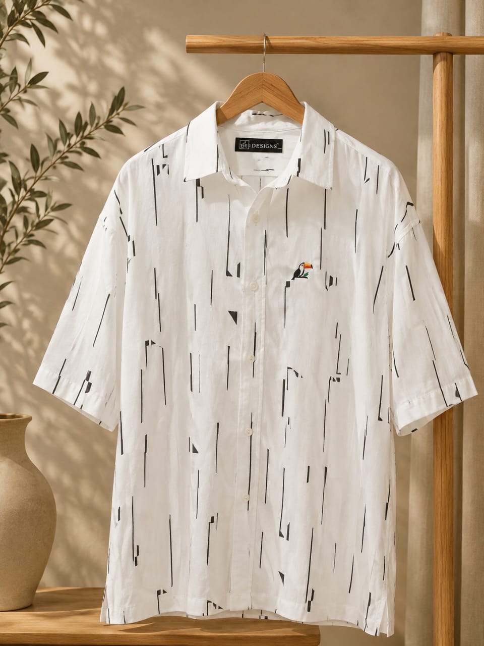 Urban Monolith Linen Shirt