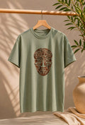 Mint Green Mouri Black T-Shirt