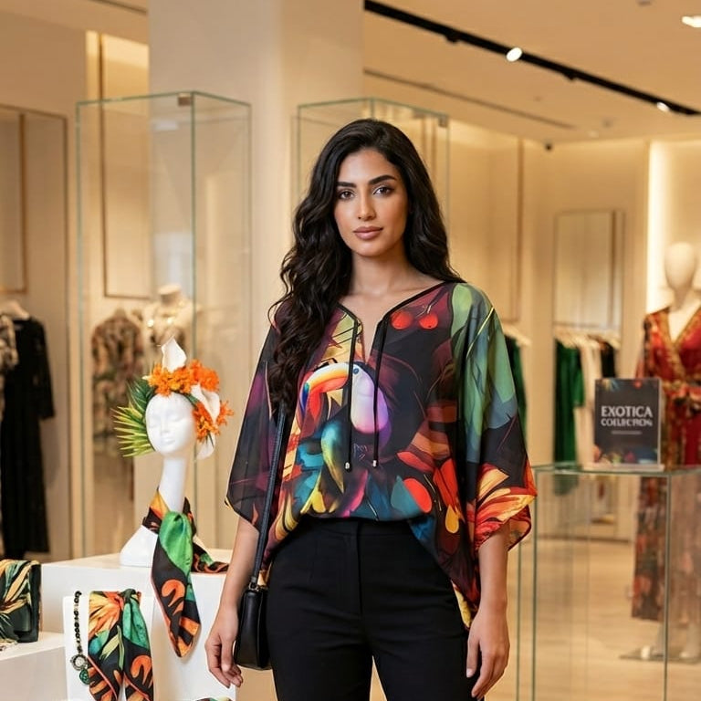 Loose blouse Toco Toucan