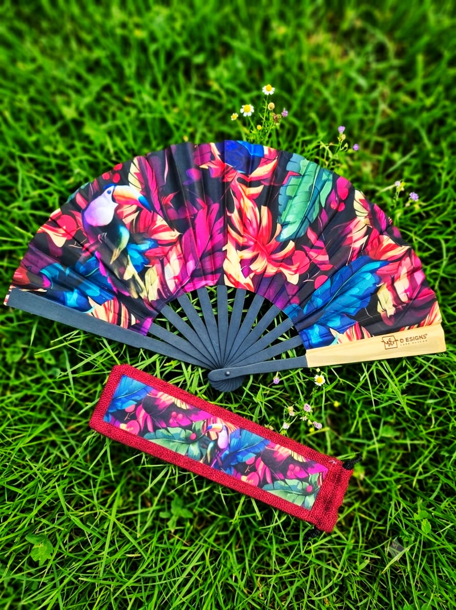 Toco Toucan Handheld Fan