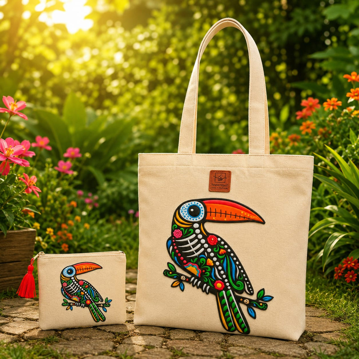 Skeleton Toucan Bag