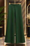 Royal Green classic wide leg