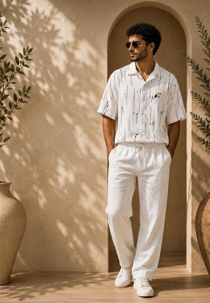 Urban Monolith Linen Shirt