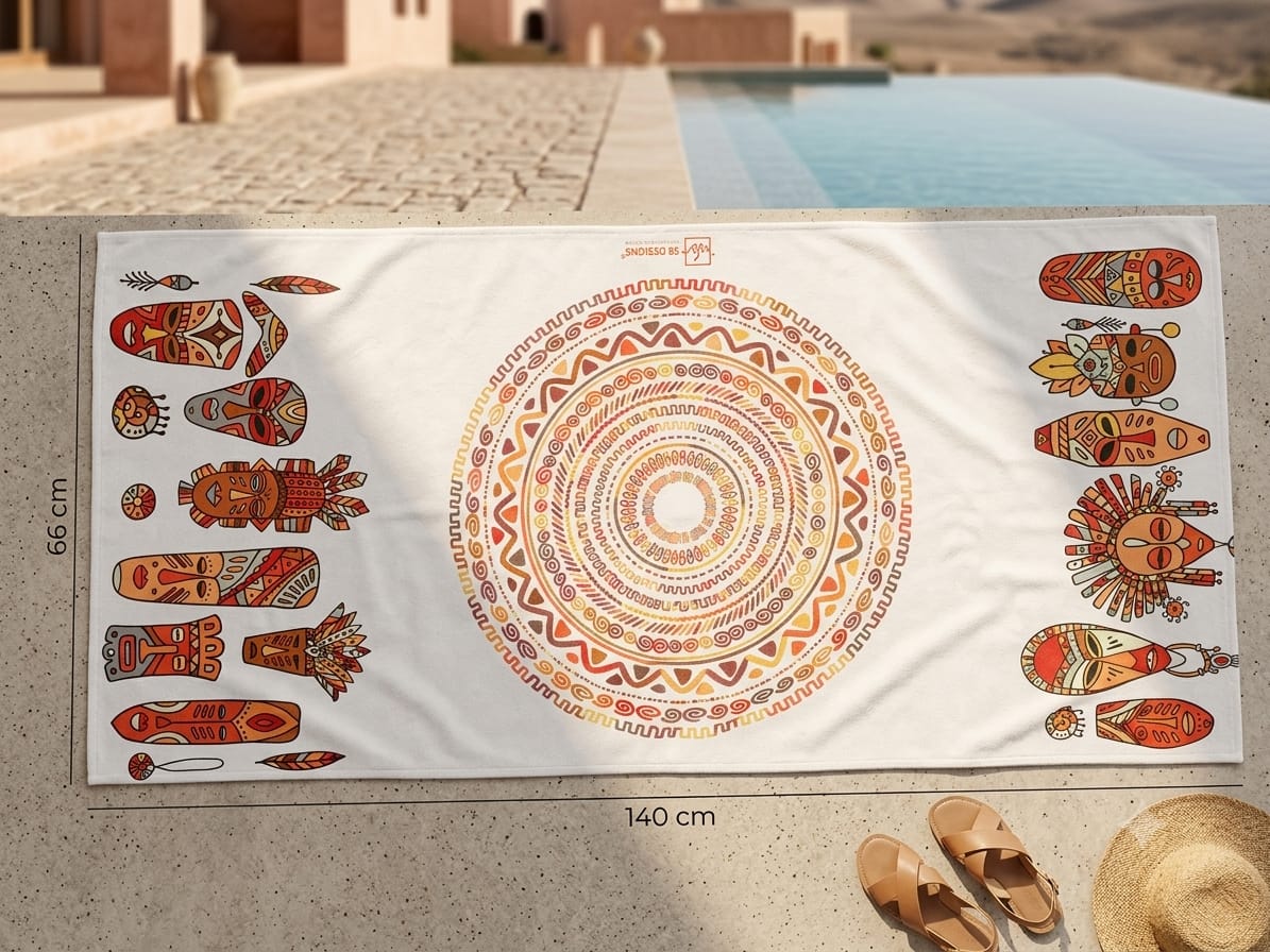 White African Towel