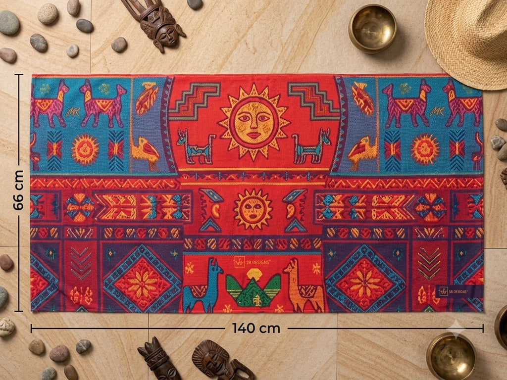 Red Sun Towel
