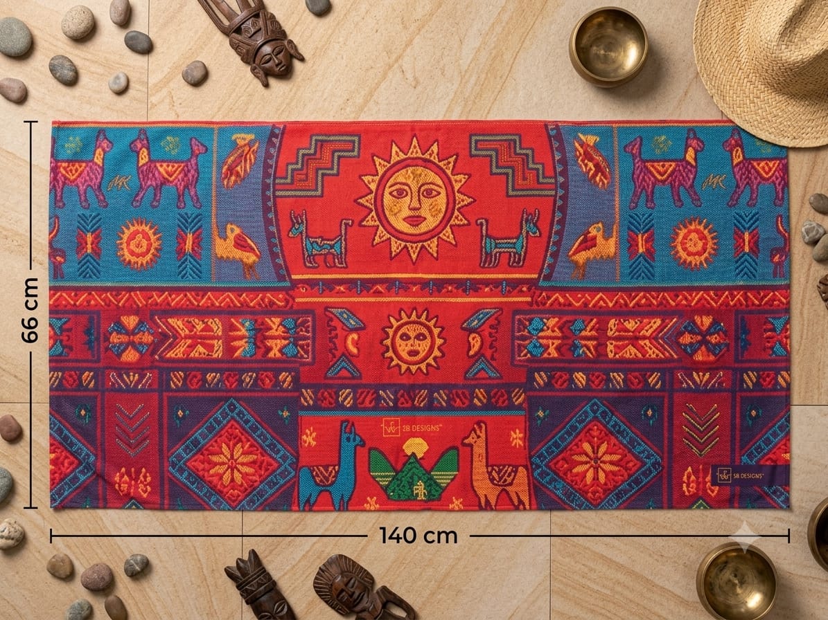 Red Sun Towel