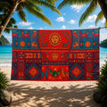 Red Sun Towel