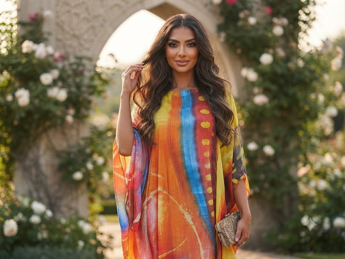 Red Sun Loose dress