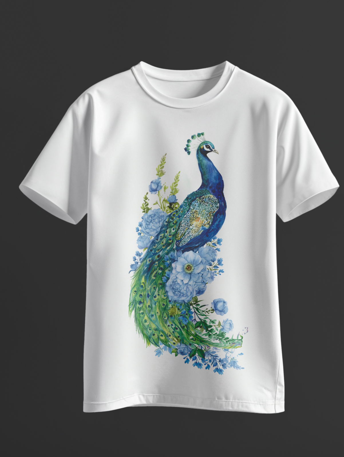 White Peacock T-Shirt
