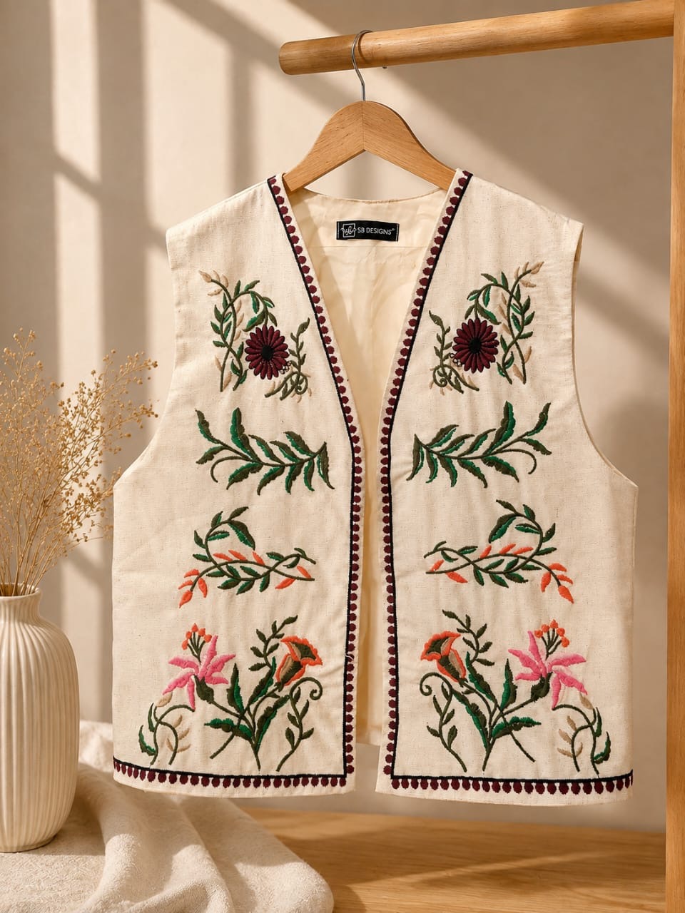 Embroidery Colors Vest