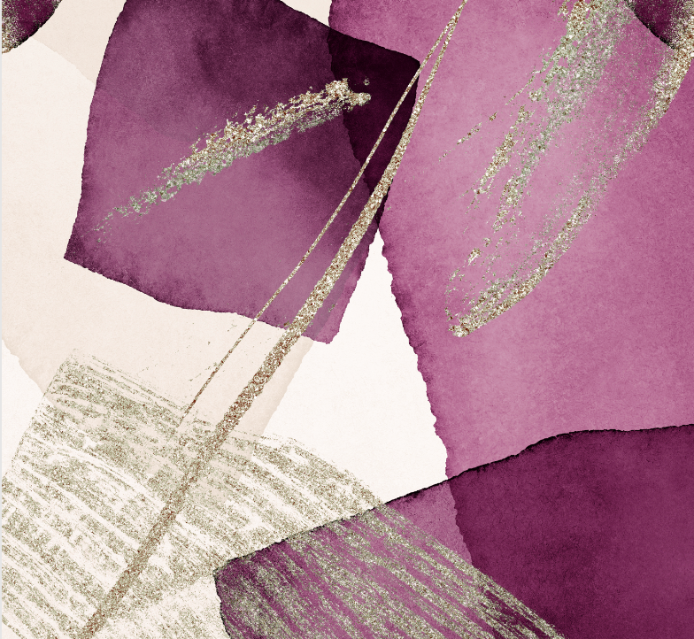 Purple Marble Chiffon Scarf