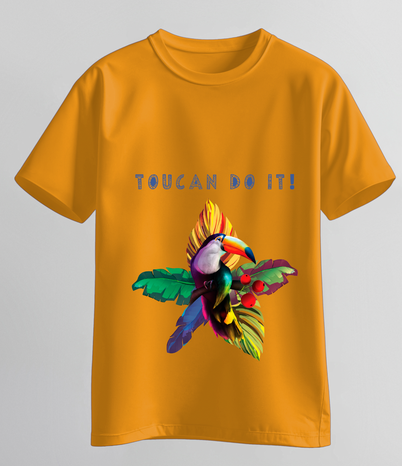 Yellow Mango Toucan T-Shirt